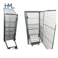 Customized Logistic Collapsible Wire Mesh Roll Cage for Express Delivery